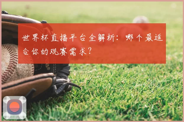 世界杯直播平台全解析:哪个最适合你的观赛需求?