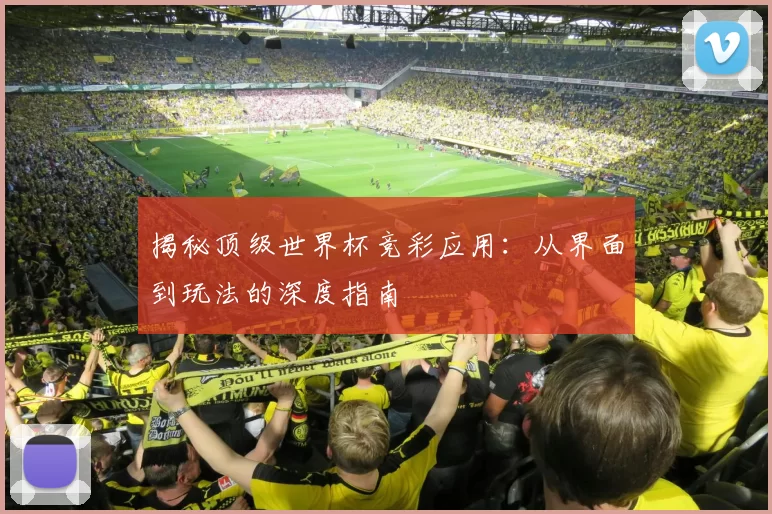 揭秘顶级世界杯竞彩应用:从界面到玩法的深度指南